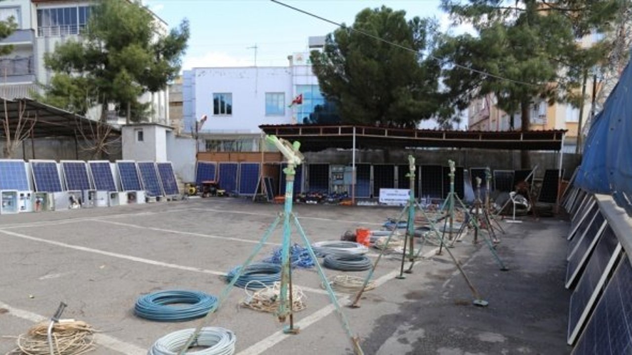 Güneş panelini çalan şüpheliler tutuklandı