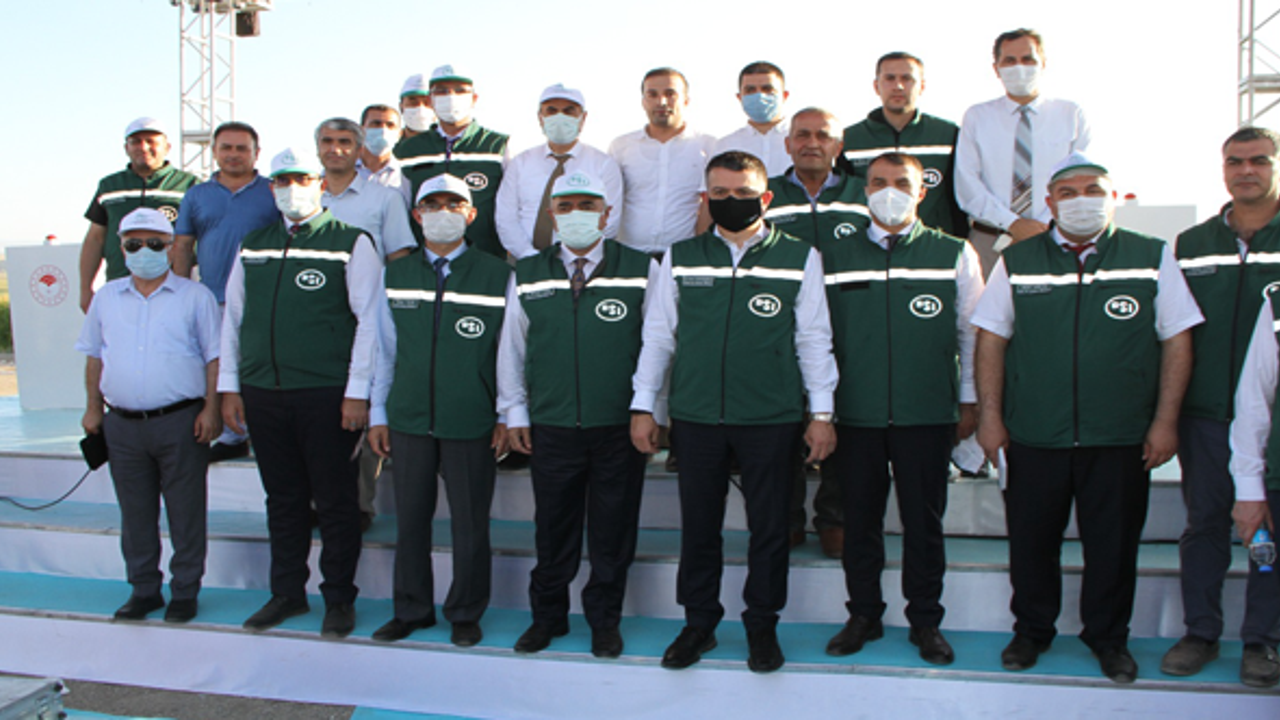 “Bismil Ovası Tarımsal Sulama Tesisleri”  görkemli bir törenle açıldı