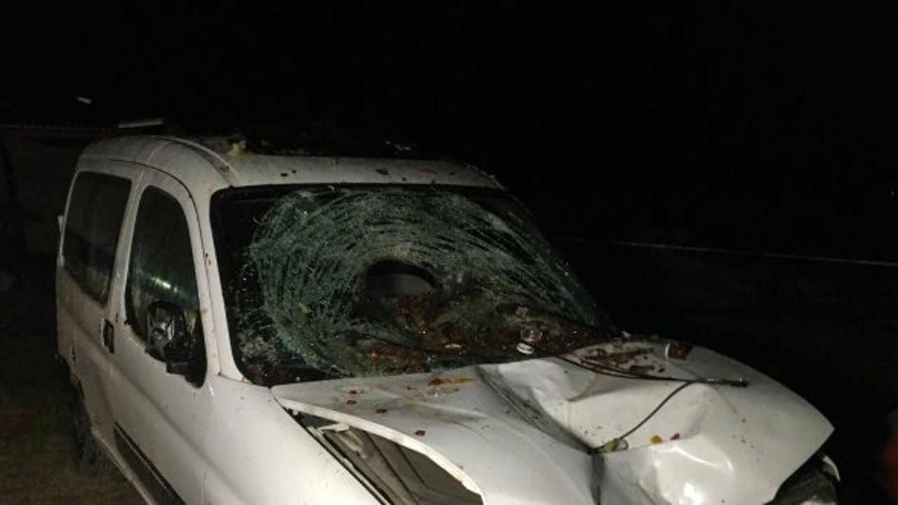 Önce yayaya sonra iş yerine çarptı: 1 ölü