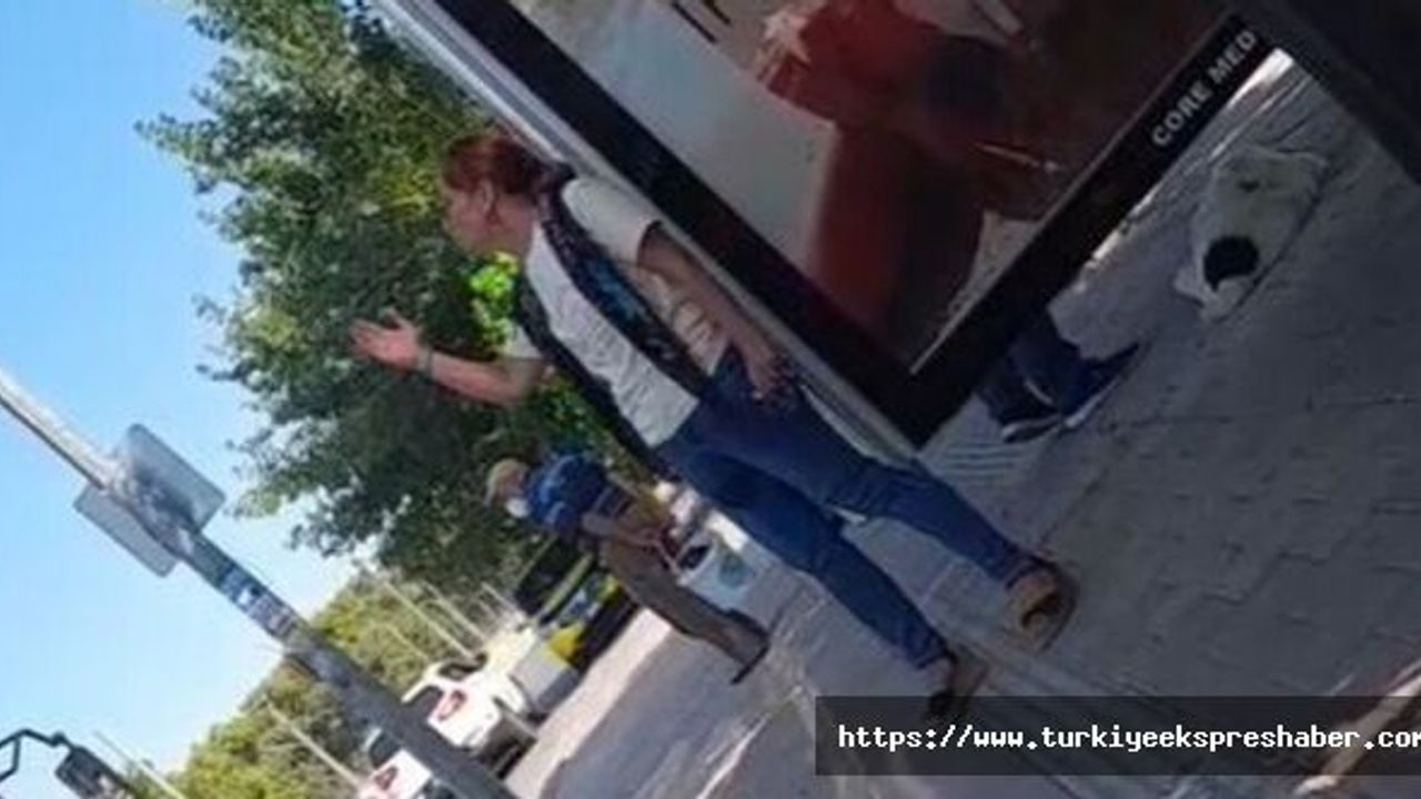 Otobüste maske takmayı reddeden kadın ortalığı birbirine kattı