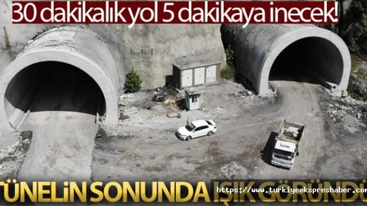 Mithatpaşa Tünelleri'ndeki çalışmalarda sona gelindi