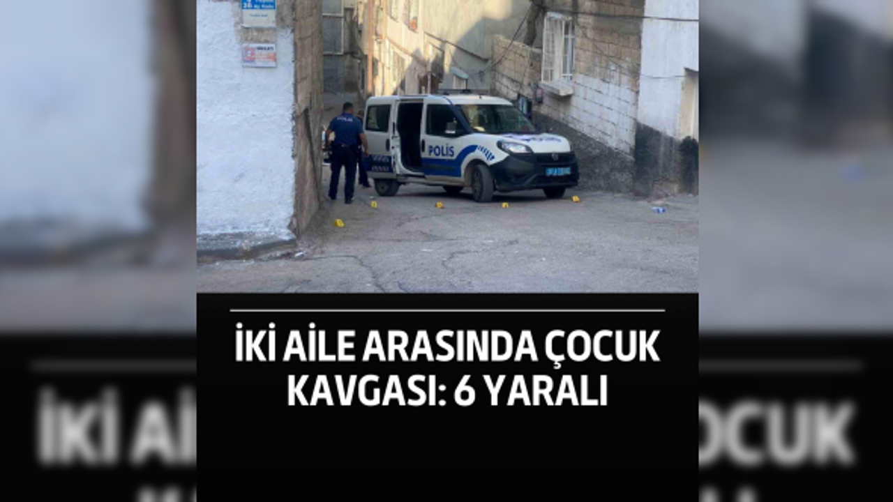 İki aile arasında çocuk kavgası: 6 yaralı
