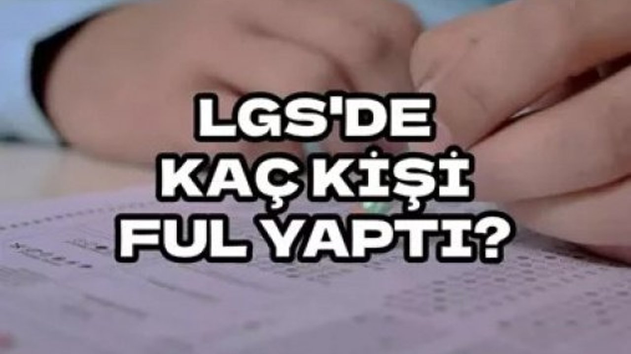 Diyarbakır'da 7 öğrenci LGS sınavında tam puan aldı