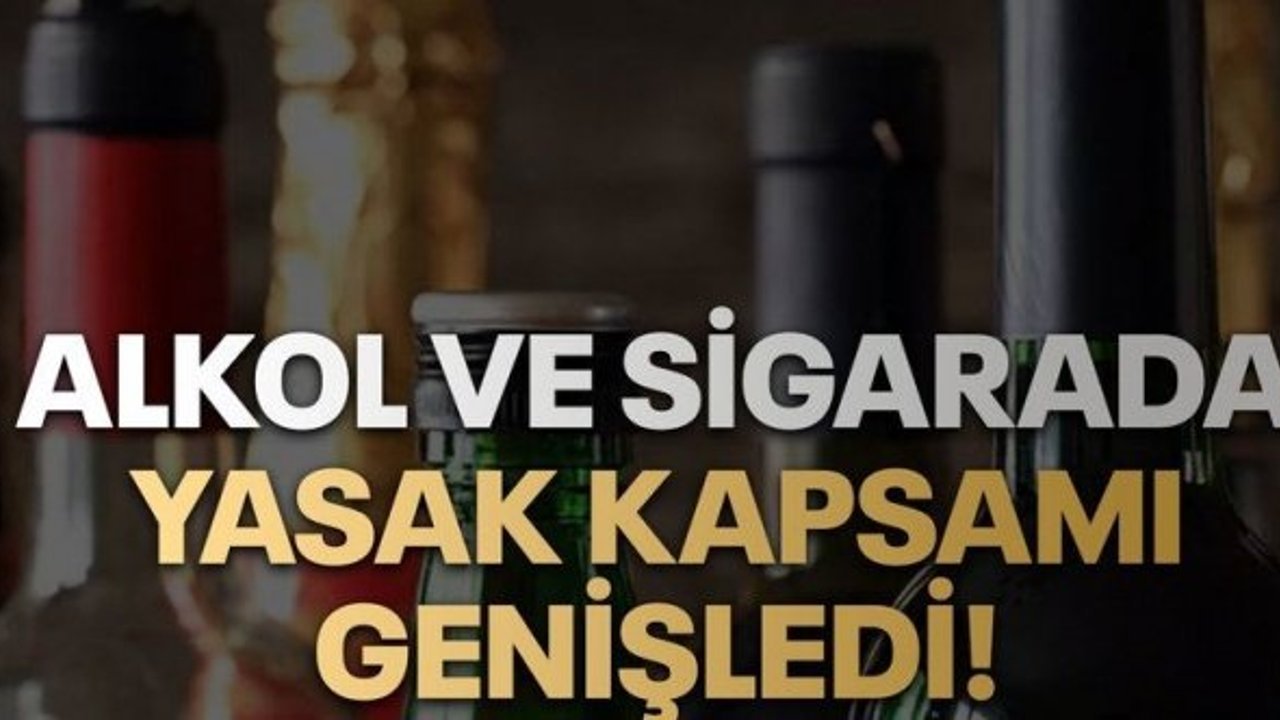 Alkol ve Tütünde Bir Yasak Kararı Daha