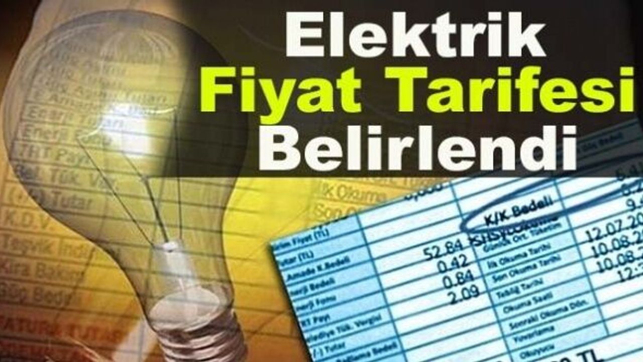 Elektrikte Ekim tarifesi: Sanayi ve ticarethanelere yüzde 20 zam