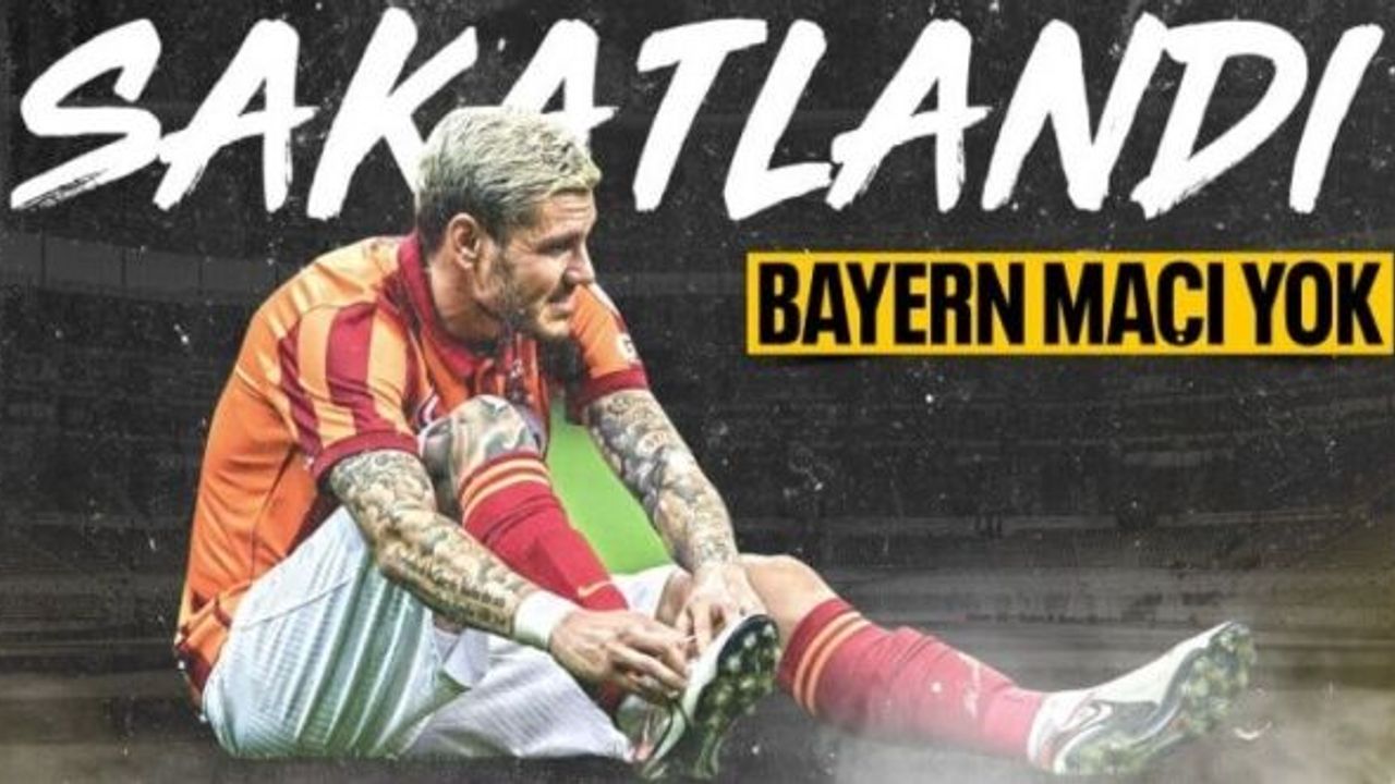 Galatasaray'dan Mauro Icardi'nin sağlık durumu hakkında açıklama