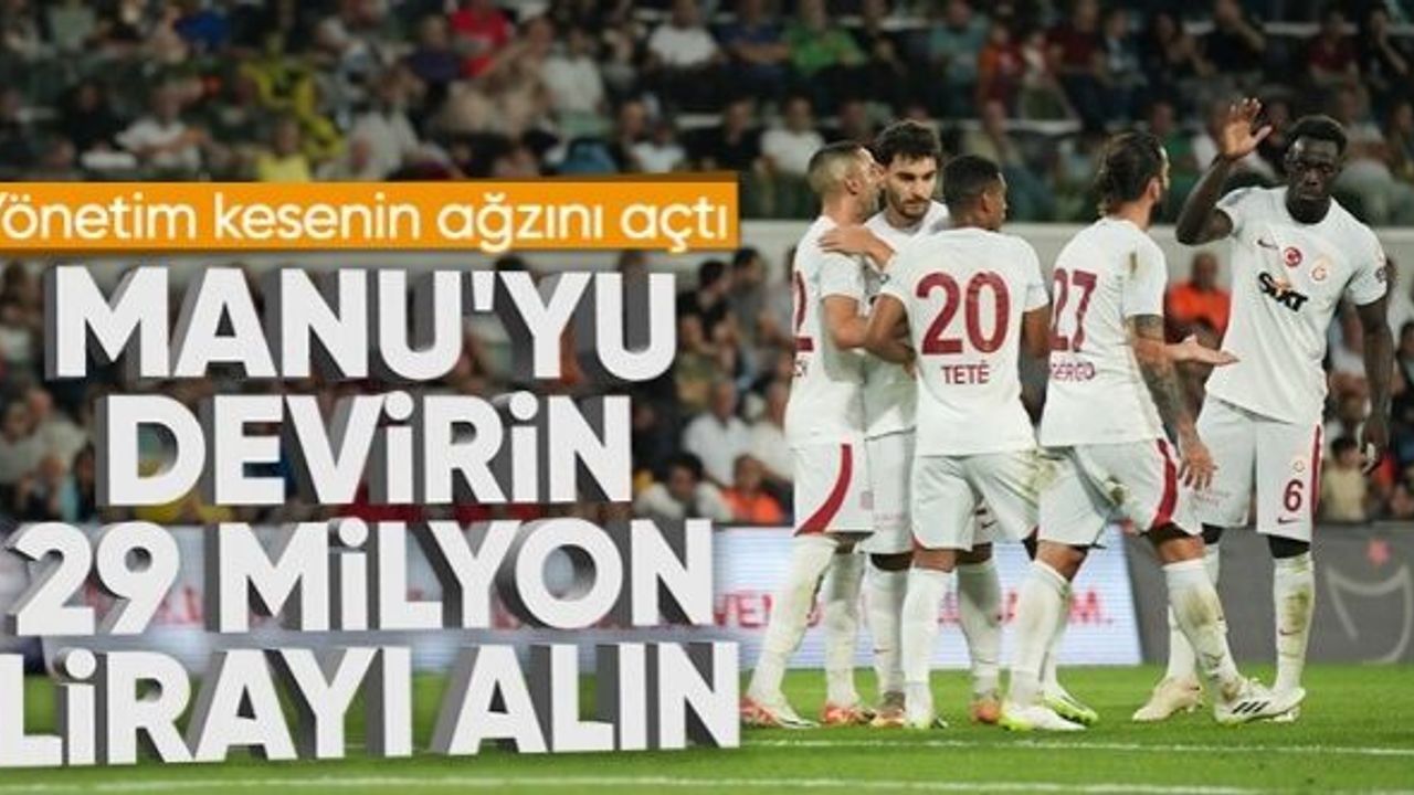 Galatasaray yönetiminden prim kararı: Manchester United maçını yenin kesenizi doldurun