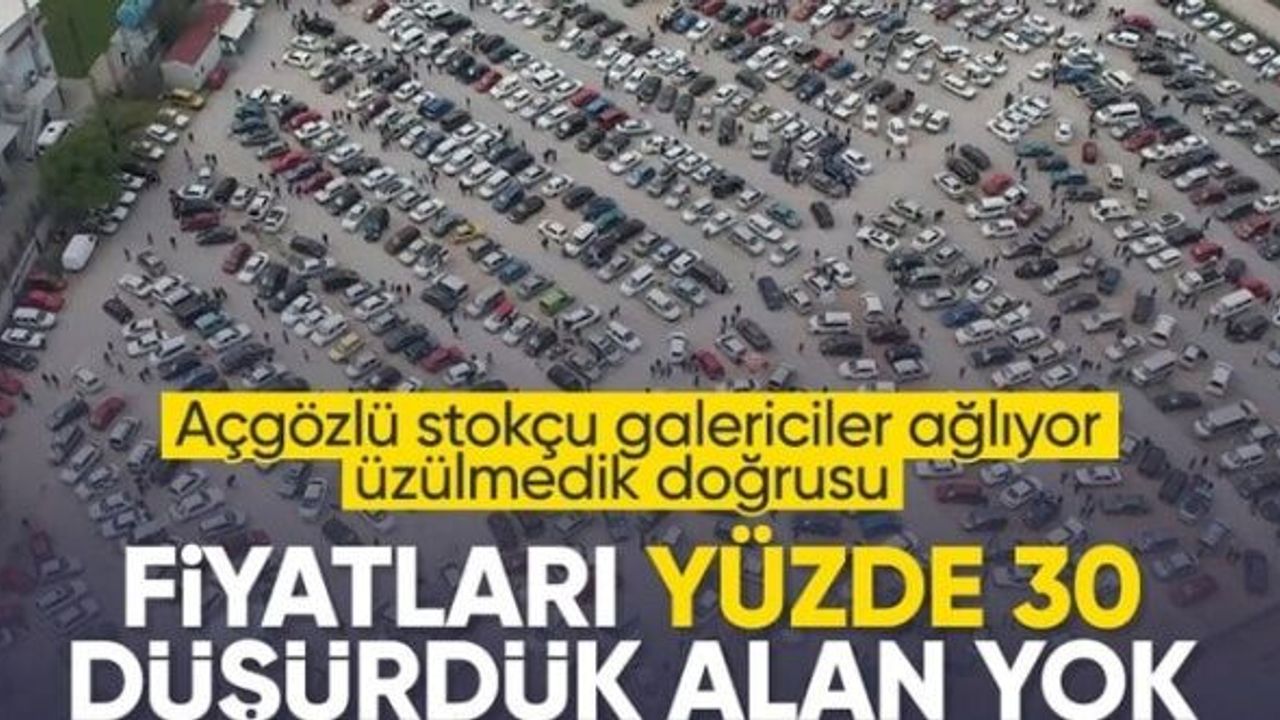 İkinci el araç fiyatları yüzde 30’lara kadar düştü