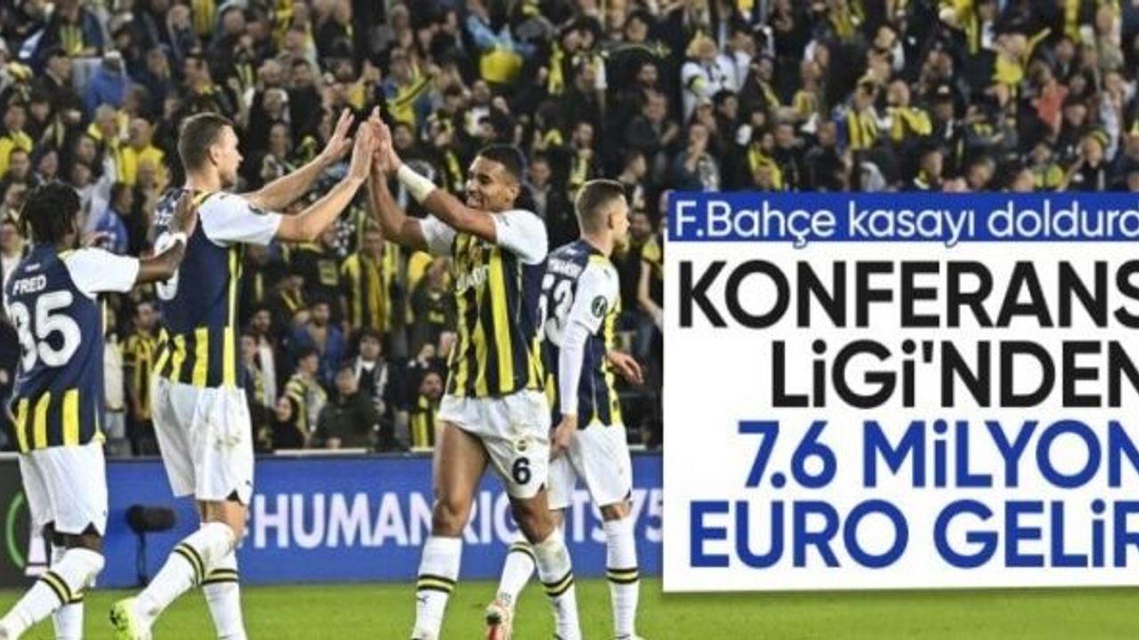 Konferans Ligi'nde son 16'ya kalan Fenerbahçe'ye dev gelir!