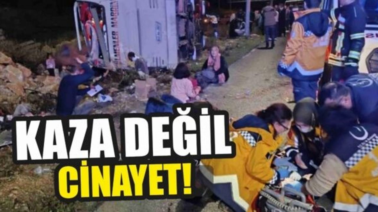 9 kişinin öldüğü kazada otobüsün neden devrildiği ortaya çıktı!