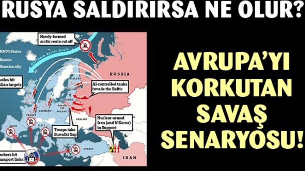 Batı alarmda: Rusya'nın 2044 yılı savaş senaryosu!
