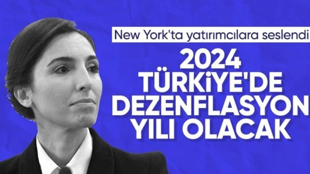 Hafize Gaye Erkan, 2024'ün dezenflasyon yılı olacağını belirtti