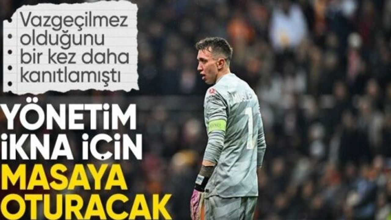 Galatasaray yönetimi Fernando Muslera için harekete geçti
