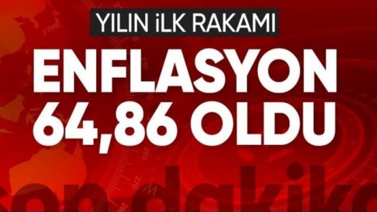 TÜİK Ocak 2024 enflasyon rakamlarını açıkladı