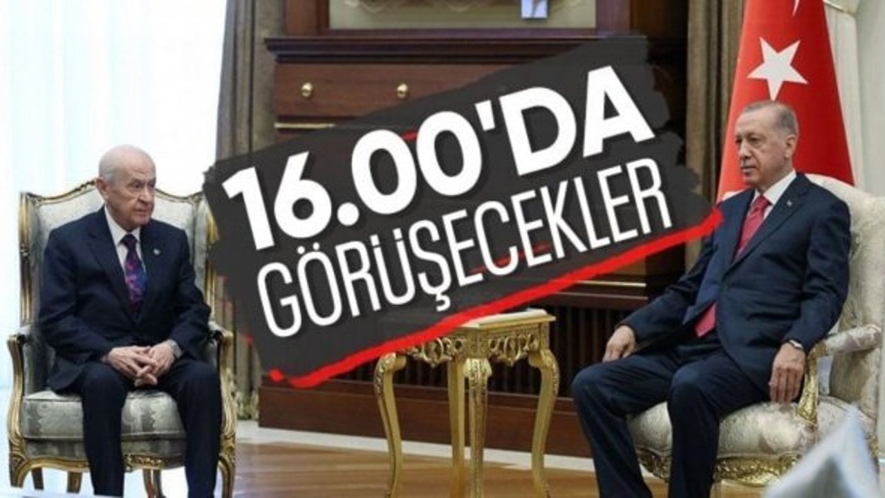 Cumhurbaşkanı Erdoğan, Devlet Bahçeli ile bir araya gelecek