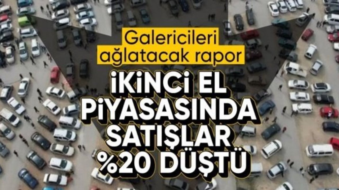 Mayısta ikinci el otomobil satışları yüzde 20 düştü: İşte pazardan son rakamlar