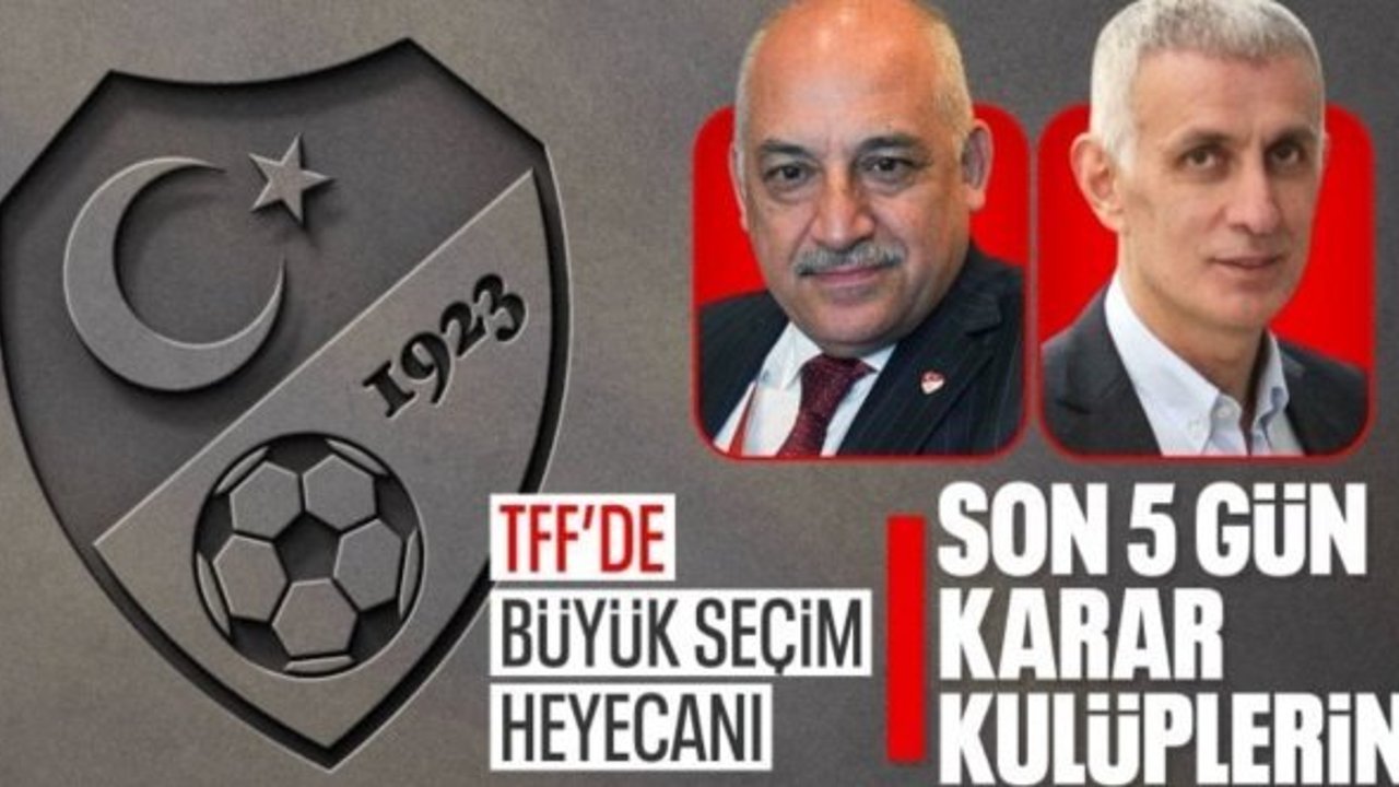 TFF Başkanlık seçimi iki aday arasında yapılacak