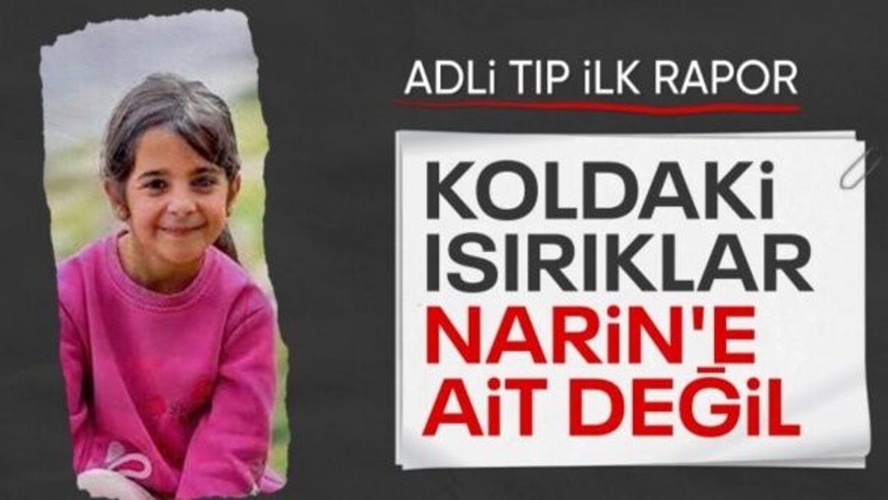 Diyarbakır'da kaybolan Narin'in ağabeyinin kolunda ısırık izleri tespit edildi