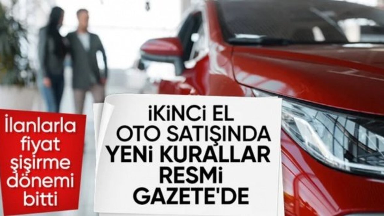 İkinci el araç ilanlarına sıkı denetim: Artık yetki belgesi zorunlu