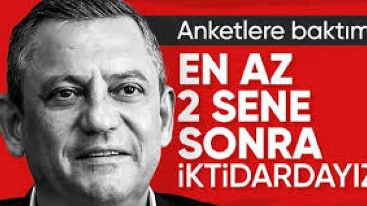 Özgür Özel'den erken seçim mesajı