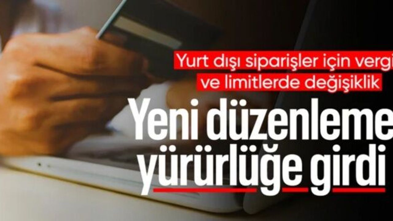 Yurt dışı e-ticaret siparişlerine yeni düzenleme Resmi Gazete'de