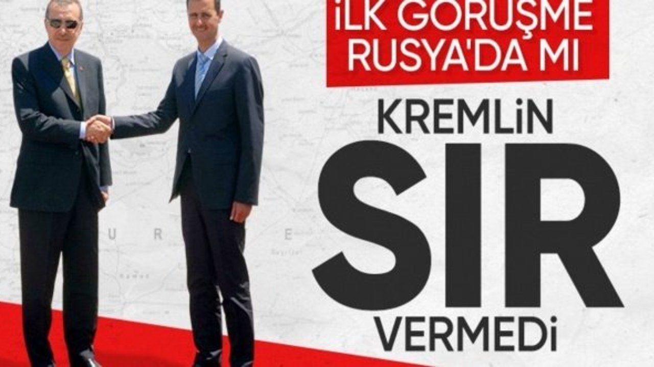 Cumhurbaşkanı Erdoğan ve Beşar Esad Rusya'da görüşecek iddialarına Kremlin'den yanıt
