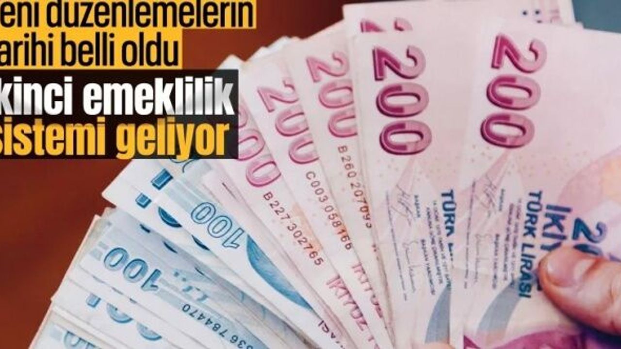 İkinci emeklilik sistemi yolda! Emeklilik şartları yeniden belirlenecek