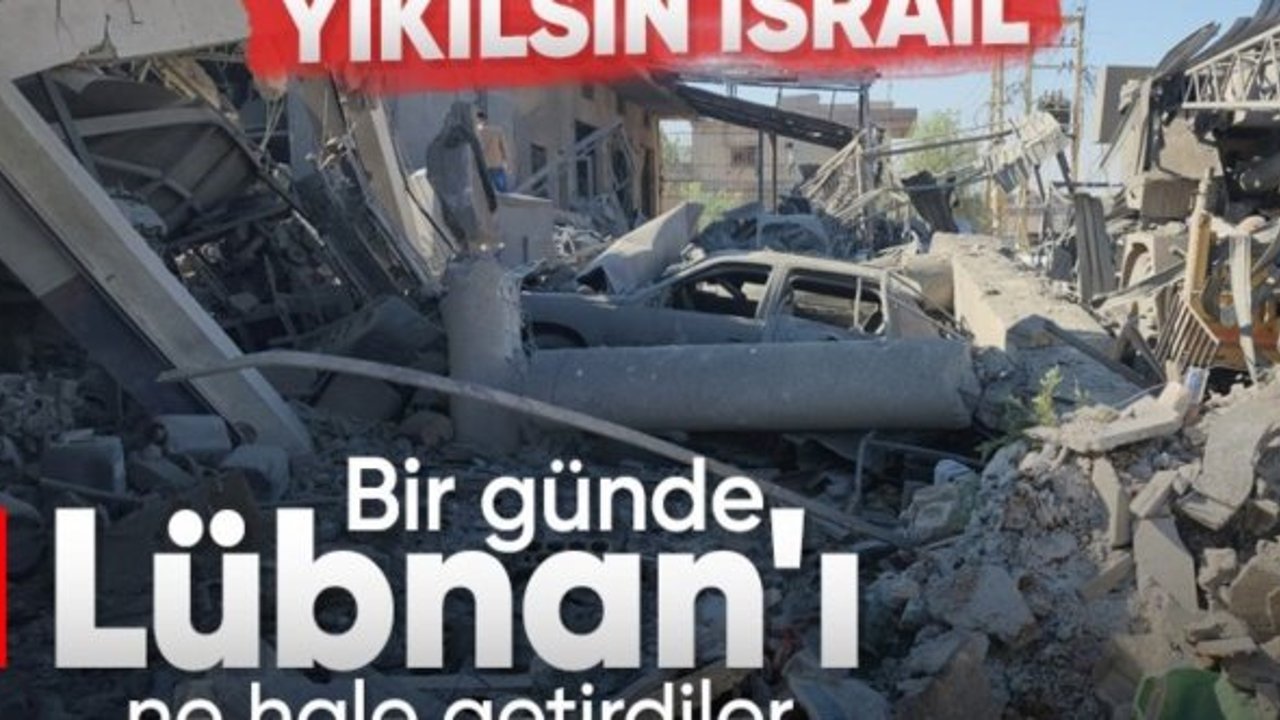 İsrail'in Lübnan saldırılarındaki Ayn kasabası yerle bir oldu
