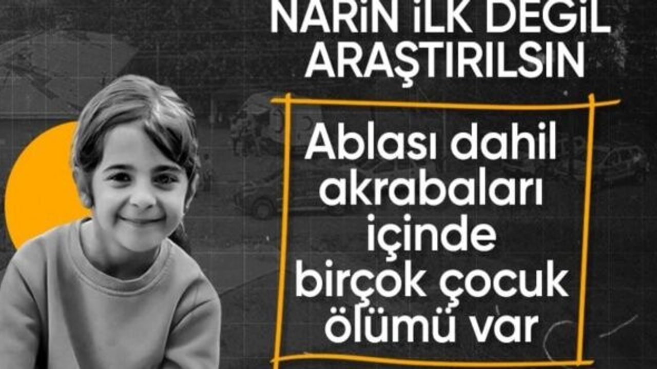 Narin'in engelli ablasının ölüm nedeni merak konusu oldu