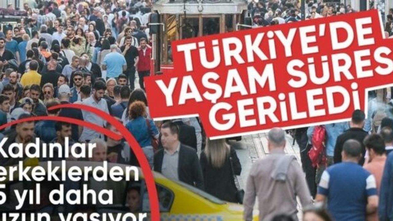 Türkiye'de ortalama yaşam süresi 77,3 yıl oldu