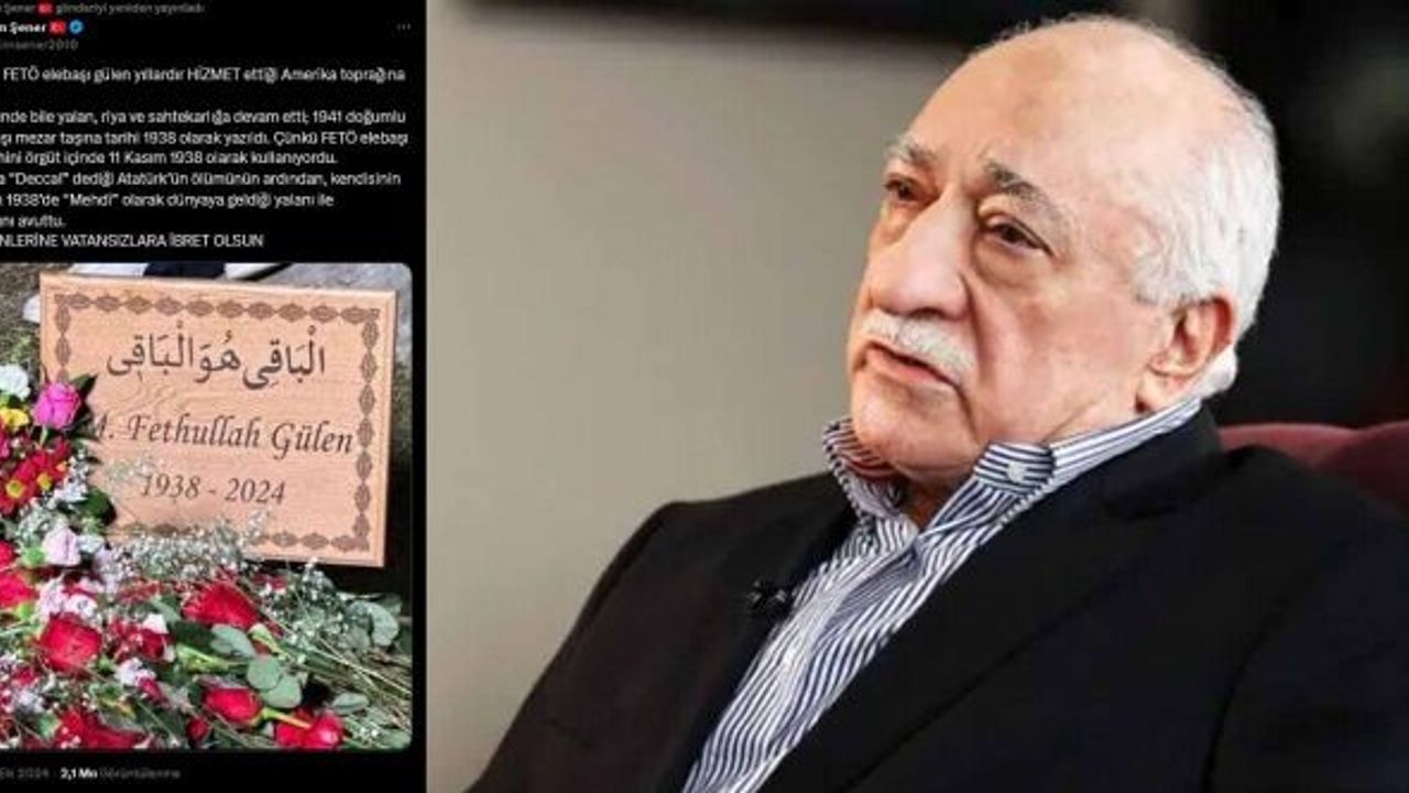 Fetullah Gülen'in mezar taşında yazılanlar ortaya çıktı