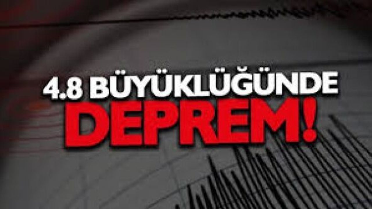 SON DAKİKA! Amasra açıklarında 4.8 büyüklüğünde deprem