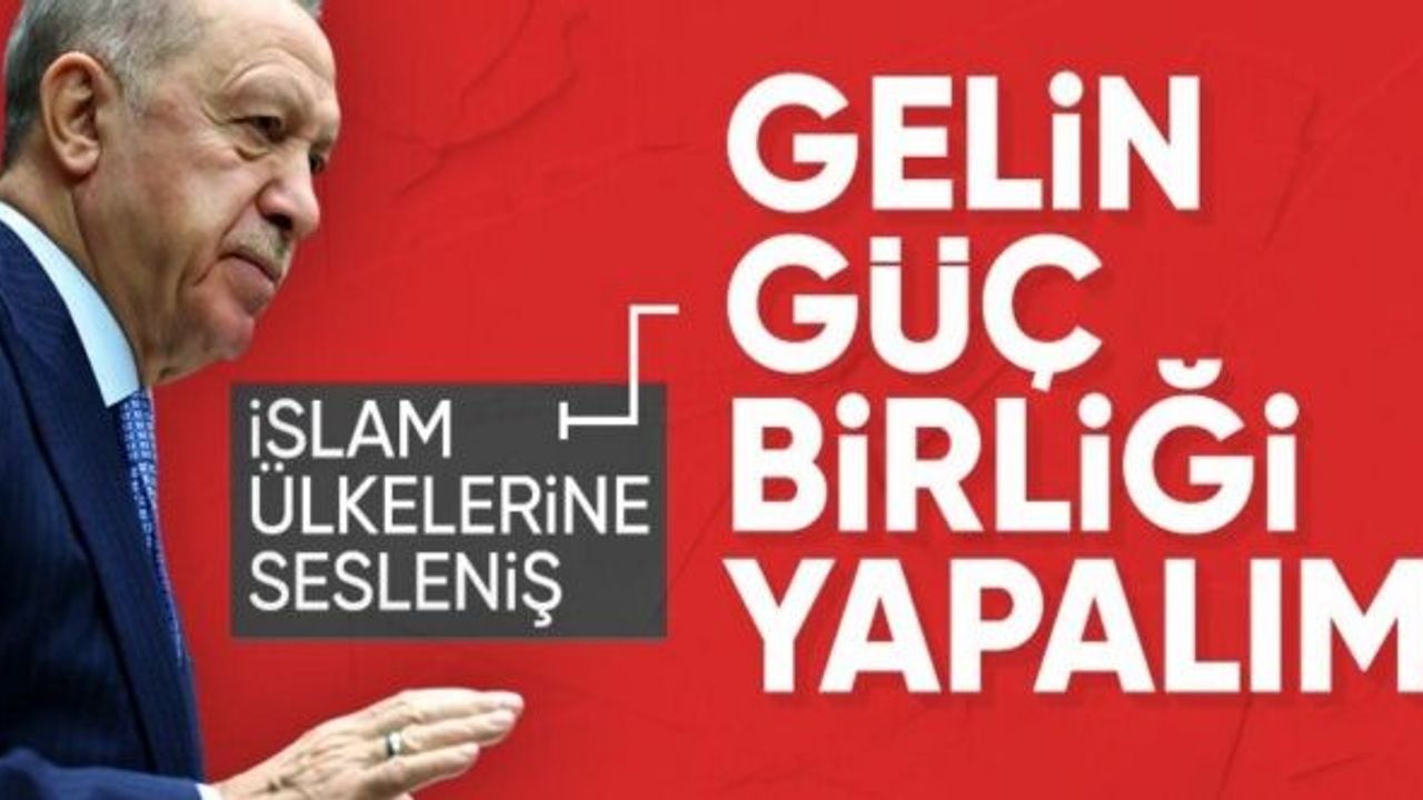 Cumhurbaşkanı Erdoğan: Filistin'deki işgal sona erinceye kadar mücadelemiz sürecek