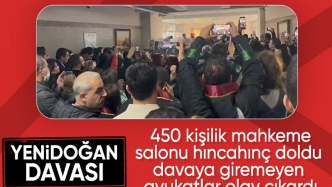 Yenidoğan Çetesi davası başladı: Salona alınmayan avukatlar isyan etti