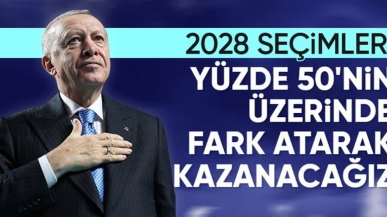Cumhurbaşkanı Erdoğan: Seçimlerde yüzde 50'nin üzerinde oyla kazanacağız