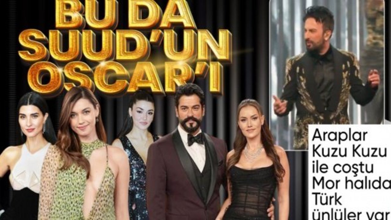 Suudi Arabistan'da ödül gecesi: Tarkan rüzgarı esti