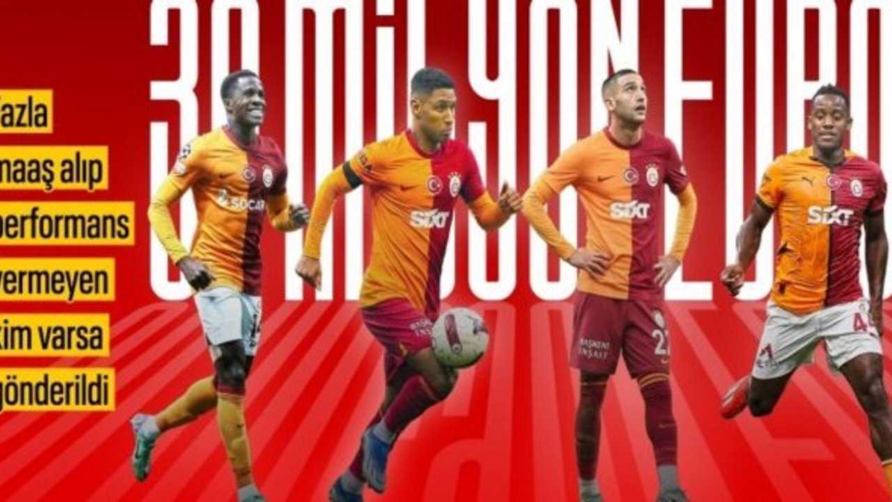 Galatasaray, 30 milyon euroluk yükten kurtuldu