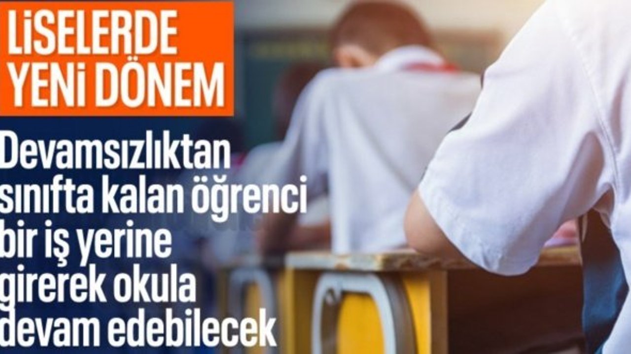 MEB'den yeni düzenleme: Devamsızlık nedeniyle sınıfta kalana yeni hak