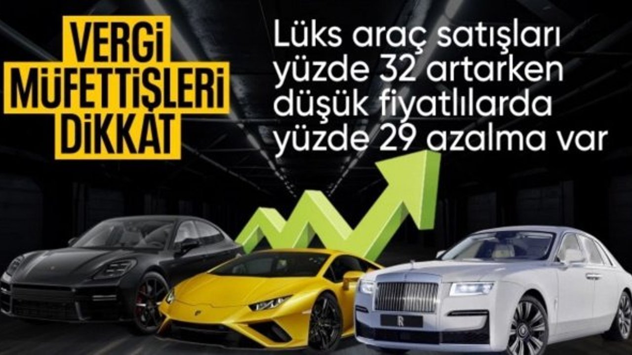 Otomobil satışları açıklandı: Daralan pazarda lüks araç satışı arttı