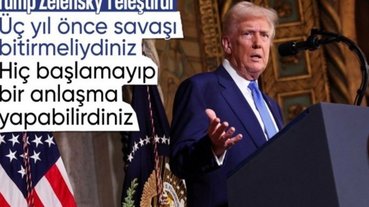 Trump'tan Zelensky'e görüşmelere neden davet edilmediği mesajı