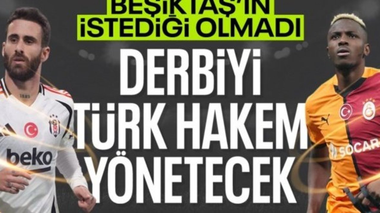 Beşiktaş - Galatasaray derbisini Yasin Kol yönetecek
