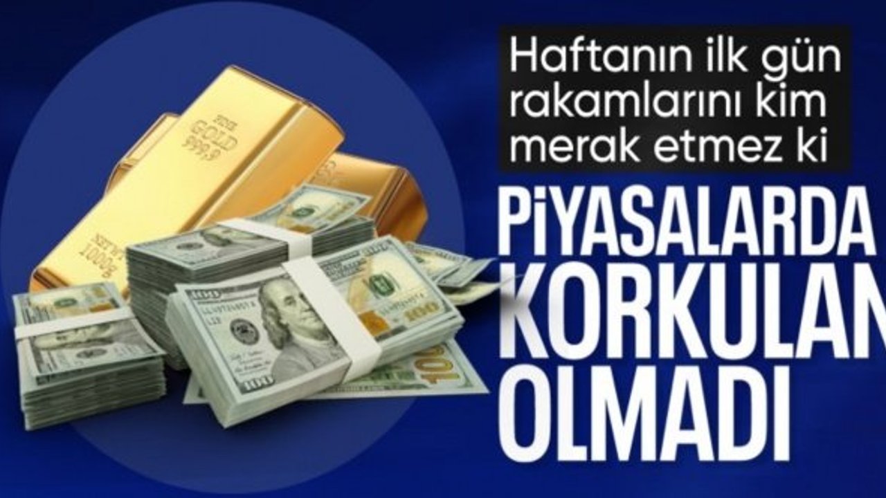 Piyasalar haftanın ilk gününe hareketli başladı! 24 Mart'ta altın ve döviz fiyatları