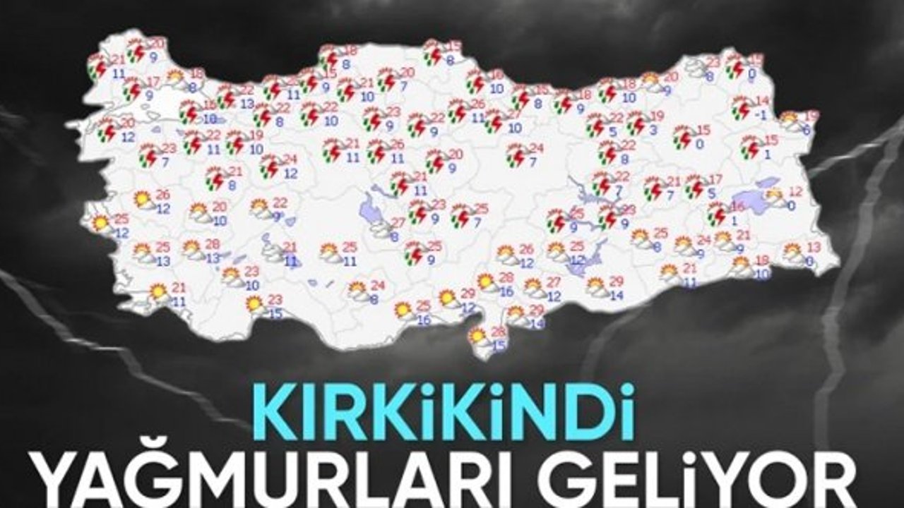 Hafta sonu hava değişecek: Yağmur geliyor