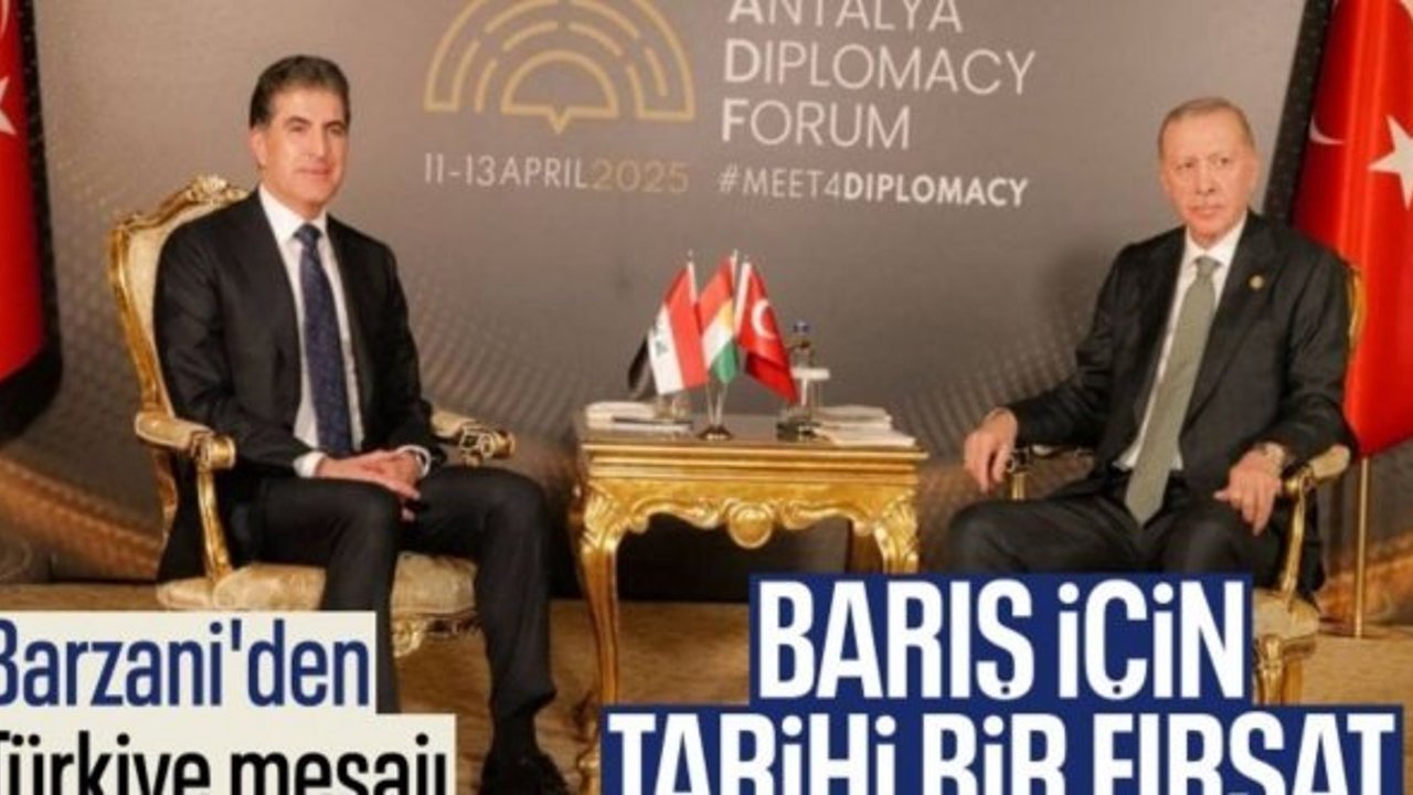 IKBY Başkanı Barzani'den Türkiye açıklaması: Tarihi bir imkan ve süreç
