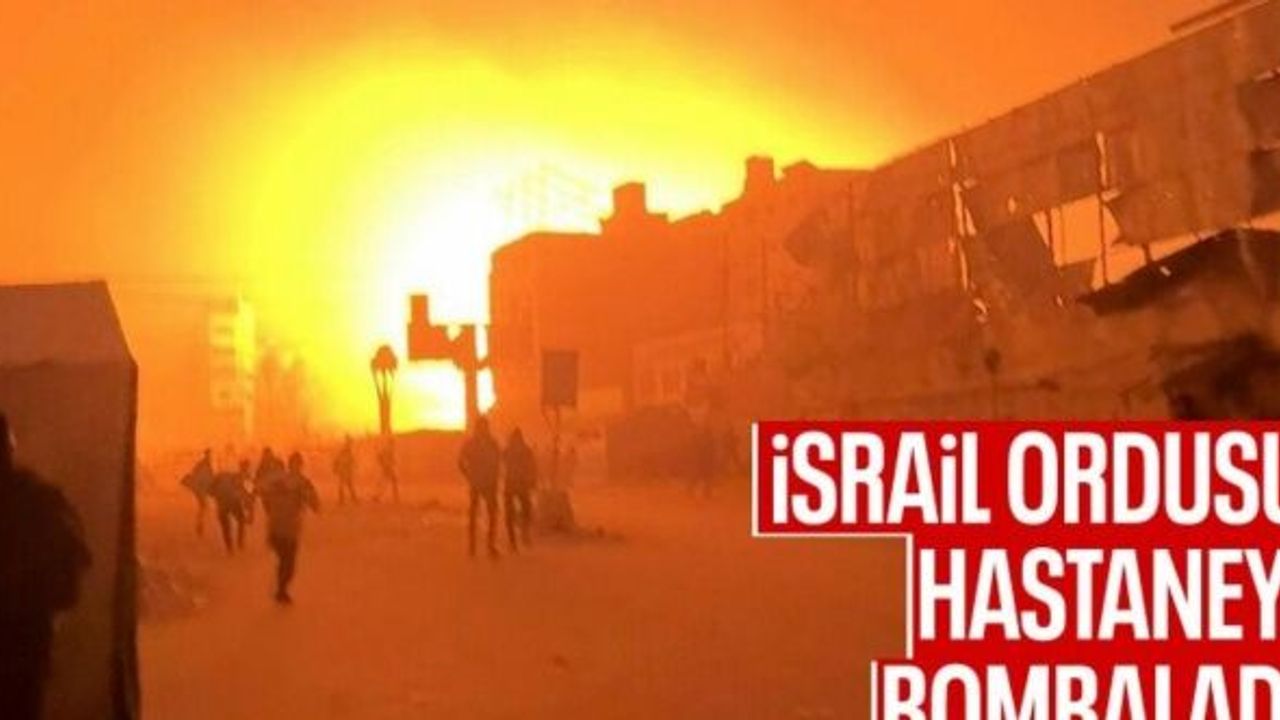 İsrail ordusu, Gazze'deki El-Ehli Baptist Hastanesi'ne hava saldırısı düzenledi
