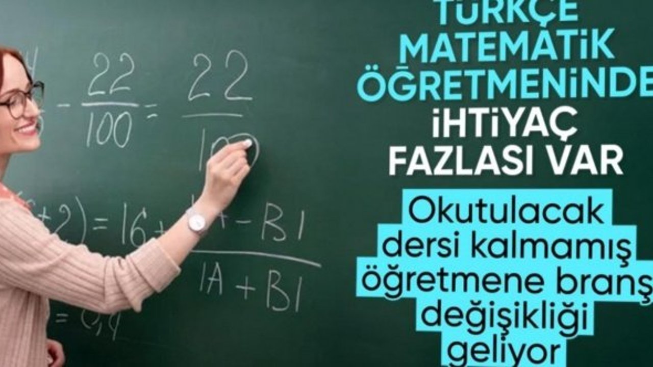 Yusuf Tekin'den önemli açıklamalar: Okutulacak dersi kalmamış öğretmene branş değişikliği masada