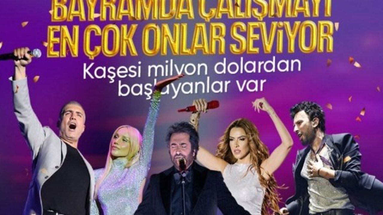 Kurban Bayramı'nda ünlü isimler otellerde sahne alacak