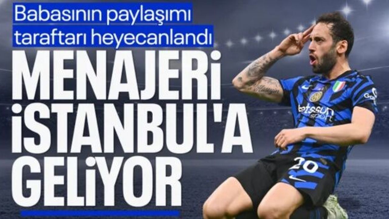 Hakan Çalhanoğlu'nun babasından Galatasaray paylaşımı