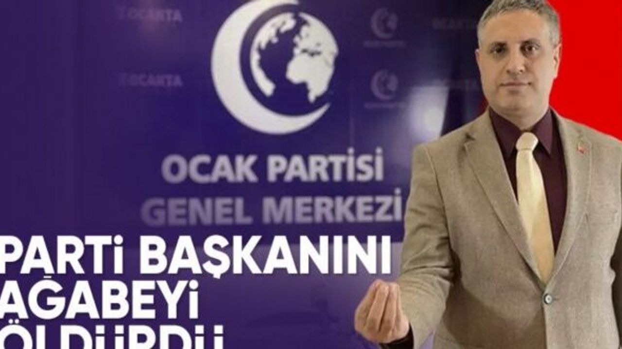 Ocak Partisi Genel Başkanı Kadir Canpolat öldürüldü