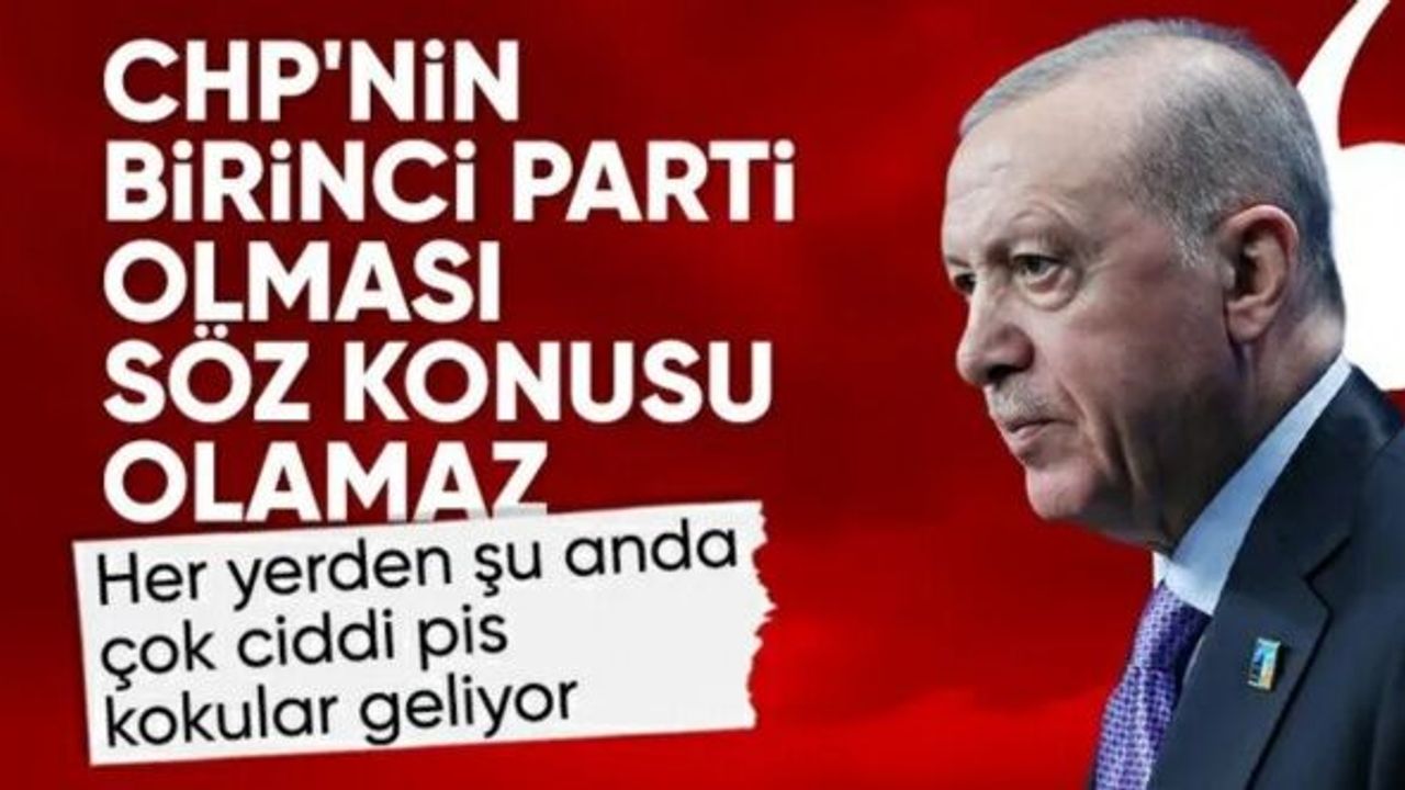 Cumhurbaşkanı Erdoğan: Türkiye'de birinci parti AK Parti'dir